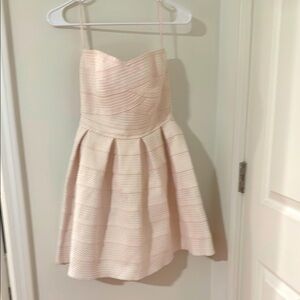 Jun and Ivy strapless dress